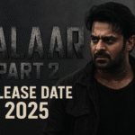 Salaar 2 release date 2025 – Prabhas intense look featured poster