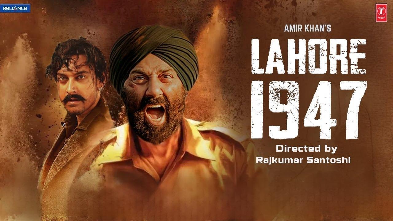 Lahore 1947 movie ka poster jisme Sunny Deol nazar aa rahe hain, is Movie poster ko Me IMDb se sirf review aur information purpose ke liye use kiya gaya hai.