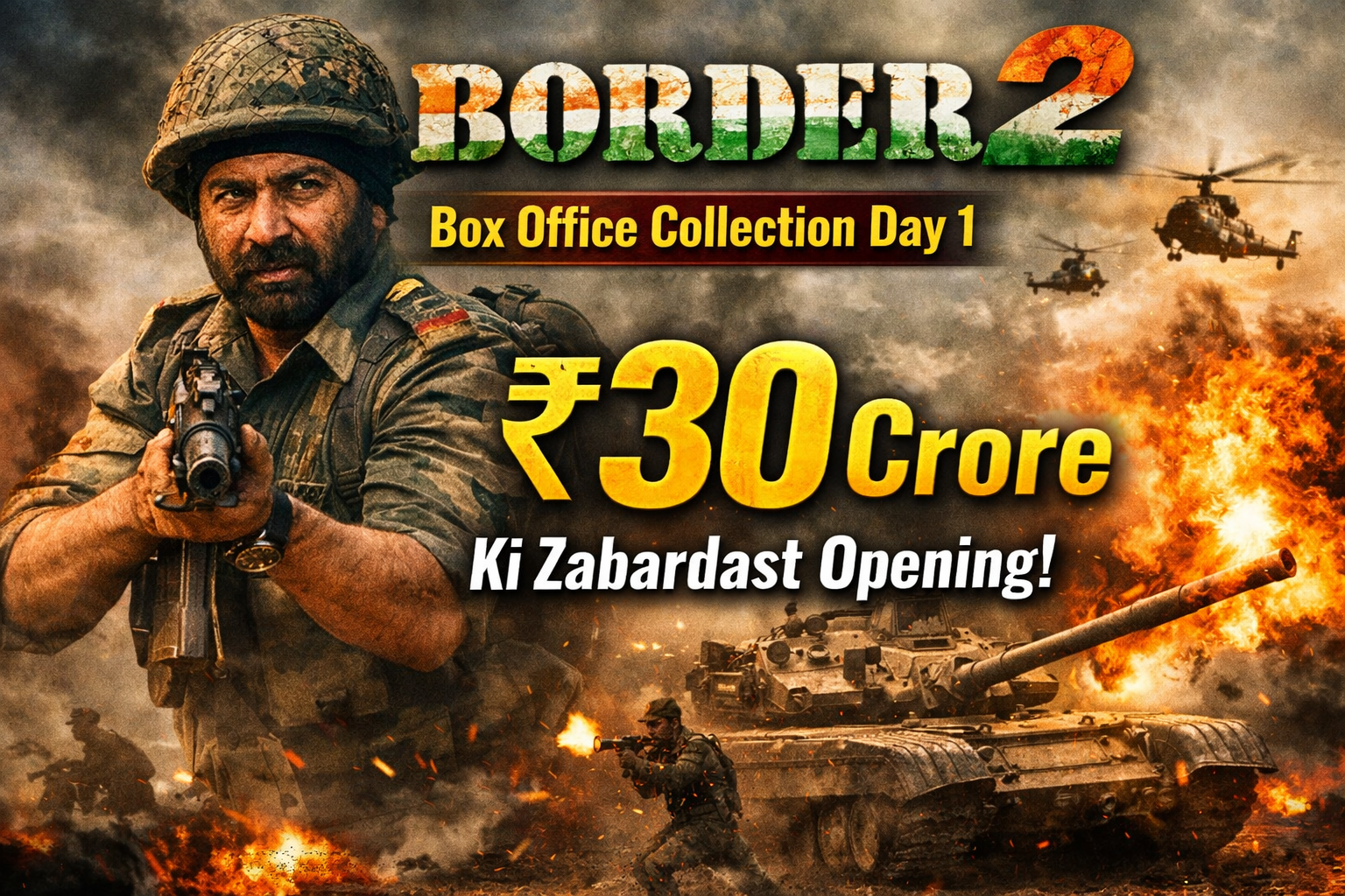 Border 2 Box Office Collection Day 1: Pehle Din Ki Net Kamai Aur Full Review
